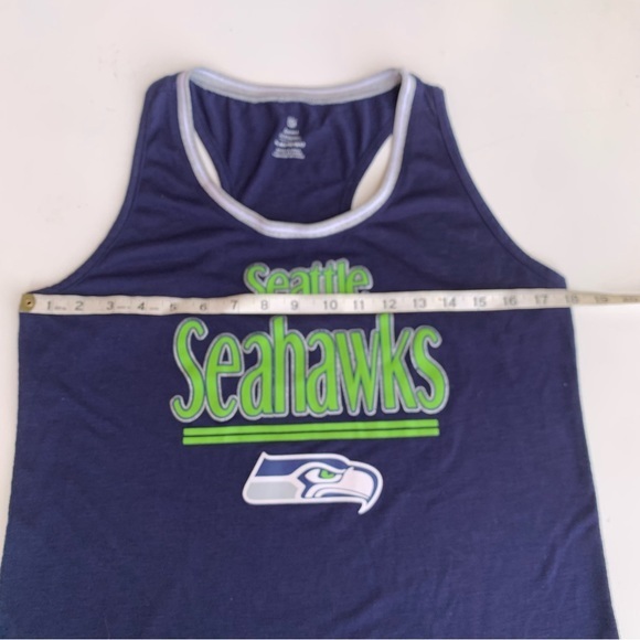 NFL Teens Apparel, Seattle Seahawks Racer Back Sleeveless Tank‎ Tee-shirt, XL - Picture 7 of 10